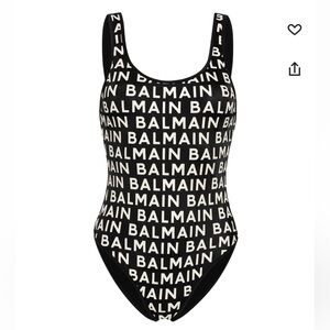 Authentic Balmain Swimsuit worn once perfect condition